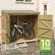 New Wooden Bike Bicycle Shed Lockable Garden Store Secure Storage