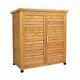 New Wooden Garden Mini Tool Shed Storage Store Organiser Patio Cabinet