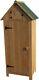 Outdoor Brighton Garden Wooden Storage Cabinet or Tool Shed In Natural