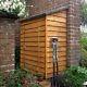 Outdoor Forest Garden Wooden Storage Wall Overlap Shed Patio Tools Store