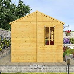 Outdoor Home Office Studio Wooden Garden Summer House Shed, New, Free Delivery