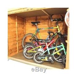 Outdoor Shed Storage Wooden Cabinet Bikes Tools Garden Garage Store Box Mower