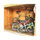 Outdoor Shed Storage Wooden Cabinet Bikes Tools Garden Garage Store Box Mower
