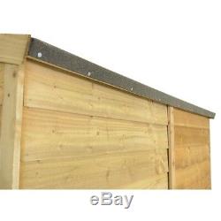 Outdoor Storage Pent Wall Shed Bike Tool Compact Secure Wooden Store 6x3 Garden