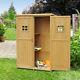 Outsunny Garden Shed Storage Tool Yard Wooden Water-resistant Garage Outdoor