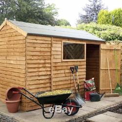 Overlap Reverse Apex (10 x 6) Mercia Garden Products Sheds
