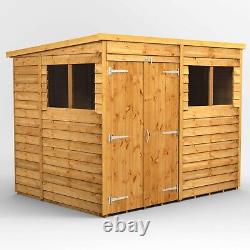 Overlap Shed Power Pent Garden Sheds Cheap Pent Sheds Sizes 4x4 up to 20x6