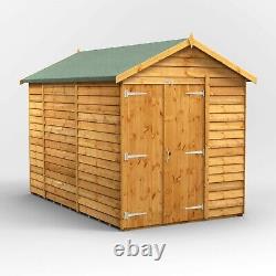 Overlap Shed Power Windowless Apex Garden Sheds Cheap Sheds 4x4 up to 20x6