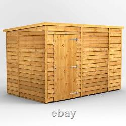 Overlap Shed Power Windowless Pent Garden Sheds Cheap Sheds 4x4 up to 20x6