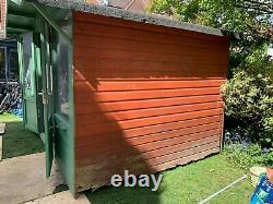 Painted Wooden Summer House/Shed 3000W x 2400D x 2400H for garden tools, bikes