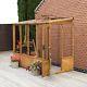 Pent Greenhouse Unit Lean-to (8 x 4) Mercia Garden Products Sheds
