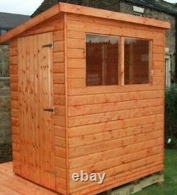 Pinelap 12mm Pent Roof Garden Storage Shed