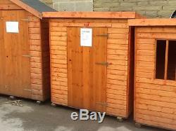 Pinelap 4x3 Wooden Tool Shed Fully T&G Garden Store 4FT x 3FT Outdoor Hut