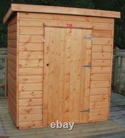 Pinelap Garden Storage Shed Wooden Tool Shed 4Ft x 3FT Fully T&G