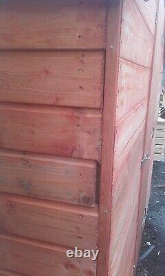 Pinelap Wooden Garden Shed Apex Roof Timber Hut Fully T&G Factory Seconds Cheap