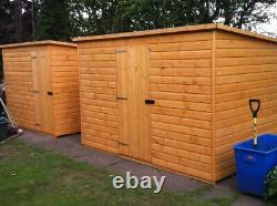 Premium Wooden Pent Shiplap Garden Sheds From Wolf