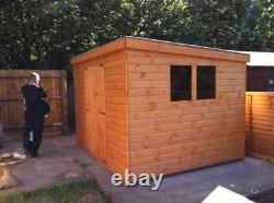 Premium Wooden Pent Shiplap Garden Sheds From Wolf