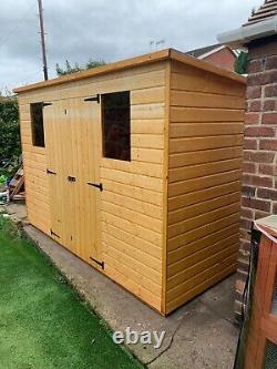 Premium Wooden Pent Shiplap Garden Sheds From Wolf