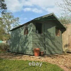 Quality Apex Garden Shed 10x8 foot- Buyer To Dismantle
