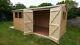 S&H Sheds Pent Garden Sheds Built to spec Sizes 6x4 up to 20x12