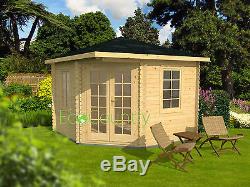 Shed 3 x 3 28mm, garden shed, log cabin, garden house, summer house