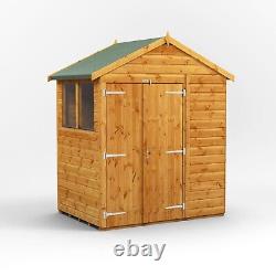 Shed Power Apex Garden Sheds Wooden Workshop Sizes 4x4 to 8x10