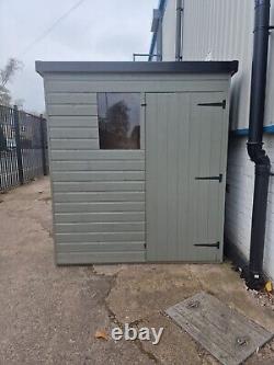 Sheds Wooden Pent Garden Sheds