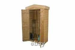 Shiplap Apex Tall Wooden Garden Tool Store Patio Storage Pressure Treated