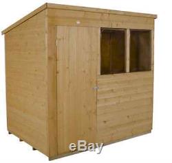 Shiplap Pent Shed 7x5 Garden Outdoor Storage New Tools Wooden Treated heavy Duty