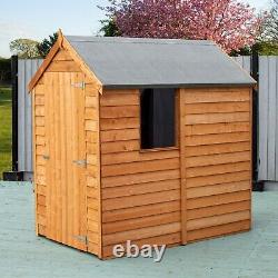 Shire Value Overlap 6x4 Wooden shed with window