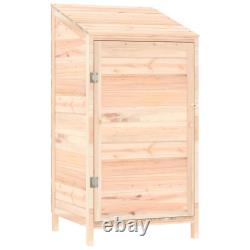 Solid Wood Fir Garden Shed Outdoor Storage House Multi Colours/Sizes vidaXL