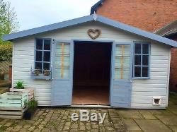 Stunning Summer House 14 ft x 10 ft with extras garden shed