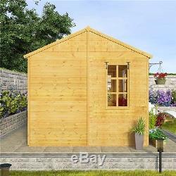 Stylish Sturdy Eden Summer House Patio Outdoor Garden Wooden Shed Living 12x8