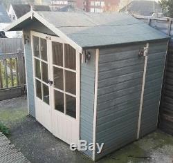 Summer House Garden Shed 6.5' X 5.5' Doll House / Man's Cave / Storage