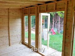 Summer House Shed Garden Office Log Cabin Man Cave Lead Time 10-14 Weeks