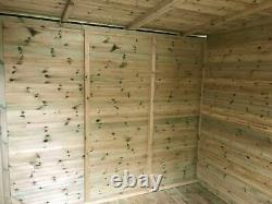 Summer house forest garden room shed t&g treated man cave summerhouse playhouse