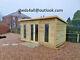 Summerhouse Contemporary Garden Room Pent Shed Office Summer House Heavy Duty