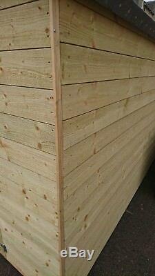 Tanalised Apex Garden Shed 14mm Fully T&G Pressure Treated Wooden Hut Store