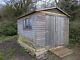 Tate Fencing Shiplap Garden Shed 9ft x 10ft 2x2 frame double doors workshop