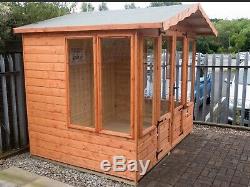 Therlmere 8x6 Summer house Garden Office Shed