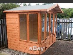 Therlmere 8x6 Summer house Garden Office Shed