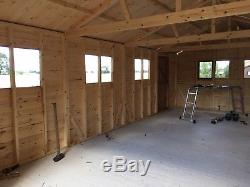 Timber garage, Workshop, garden shed