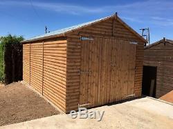 Timber garage, Workshop, garden shed, Tractor Shed, Classic Car Garage