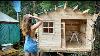 Timelapse Building A Bunkie Cabin U0026 Expanding Our Off Grid Yurt Blueberry Garden Ep 127