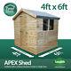 Total Sheds Apex Pressure Treated Tanalised Garden Wooden Shed Delivery Only