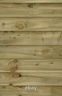 Triple Bay 4ft Outdoor Wooden Log Store, Garden Fire Wood Storage Hand Made