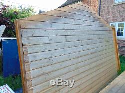 USED wooden garden shed 10 x 12