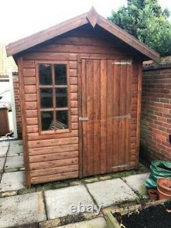 Used garden shed 8x6 good condition, see pictures. Wooden floor, two windows