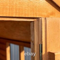 Value Overlap 8x6 Double Door Wooden shed with Window