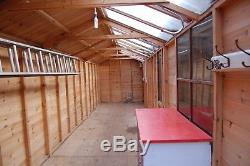 Very large garden shed 30 ft X 7 ft